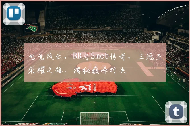 电竞风云，BB与Smeb传奇，三冠王荣耀之路，揭秘巅峰对决